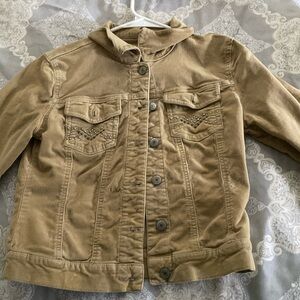 Corduroy cropped jacket in very good condition